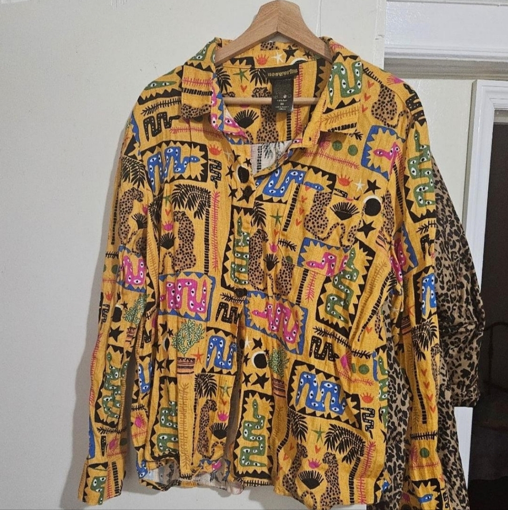 Nooworks Desert Disaster Linen shirt